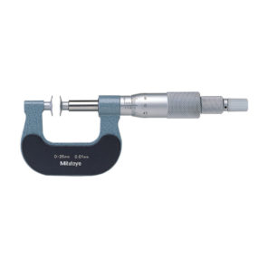 Mitotoyo, Paper Thickness Micrometers - Series 169 - Non-Rotating Spindle Type Designed for Paper Thickness Measurement