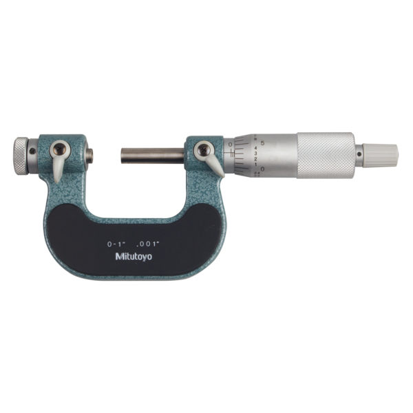 Mitotoyo, Screw Thread Micrometers - Series 326, 126 - Interchangeable Anvil-Spindle Tip Type