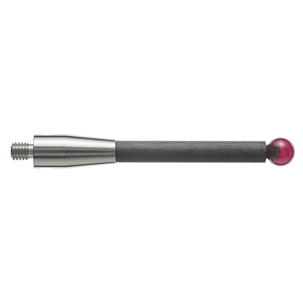 Renishaw, M4 Ø6 mm ruby ball, carbon fiber stem, L 50 mm, EWL 38.5 mm, A-5003-7306