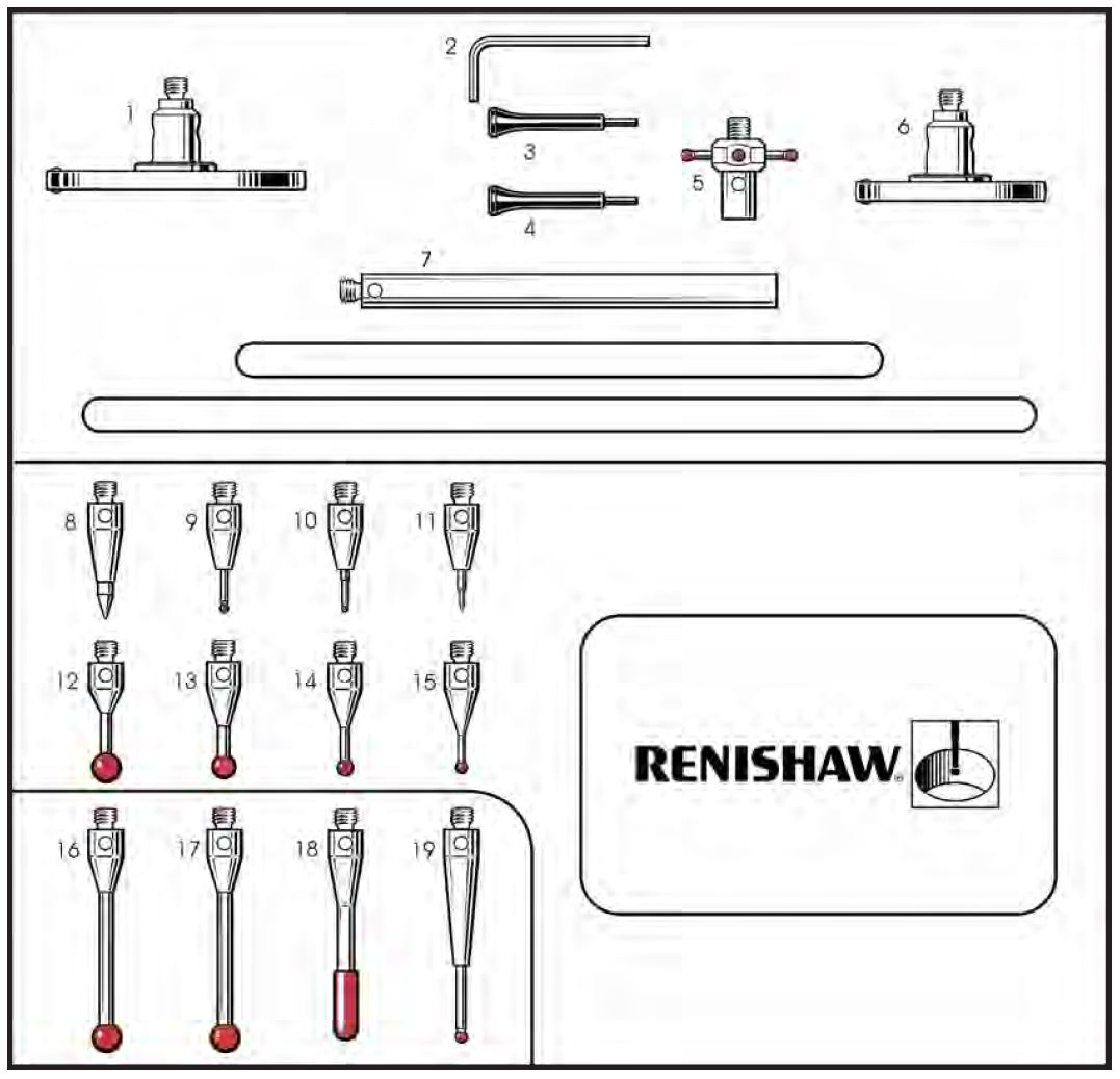 Renishaw, M2 stylus enhancement kit, A-5000-0002