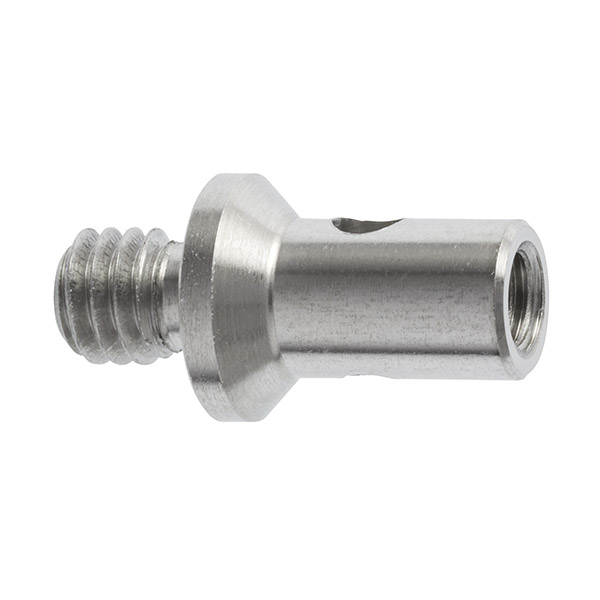 Renishaw, M4 to M3 stainless steel adaptor, L 9 mm, A-5004-7597