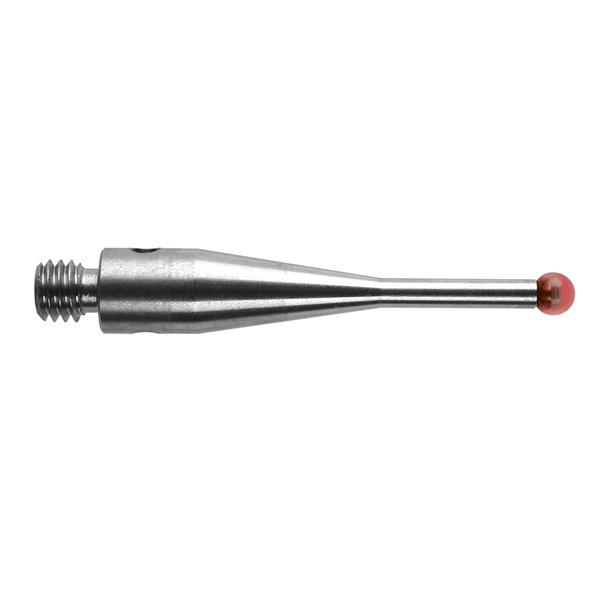 Renishaw, M3 Ø2 mm ruby ball, stainless steel stem, L 21 mm, EWL 9.6 mm, A-5000-3552