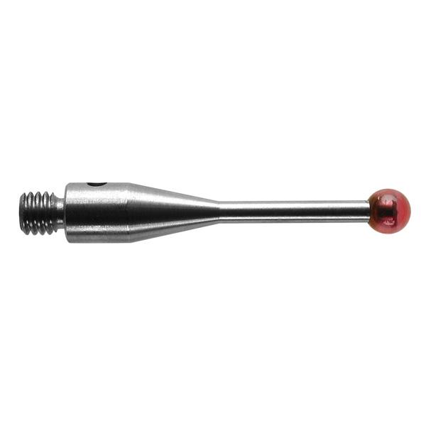 Renishaw, M3 Ø3 mm ruby ball, stainless steel stem, L 21 mm, EWL 14.7 mm, A-5000-3553