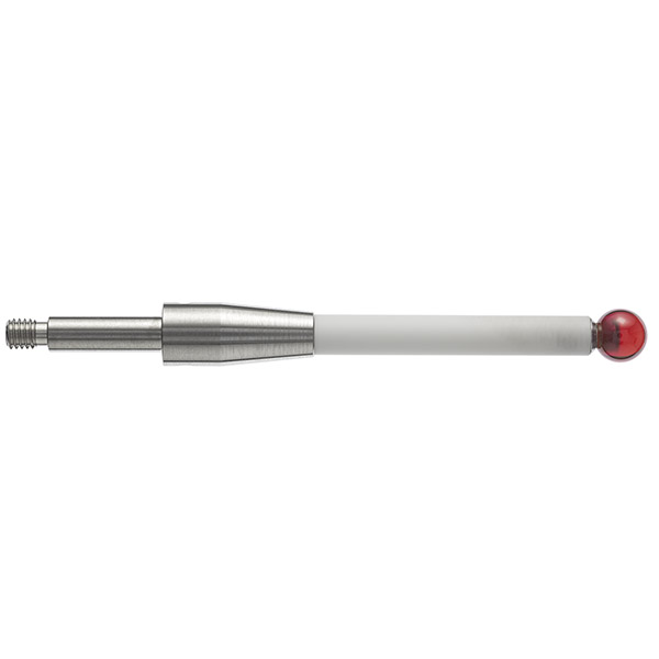 Renishaw, M4 Ø6 mm ruby ball, star stylus center, ceramic stem, L 100 mm, EWL 88.5 mm, A-5000-6462