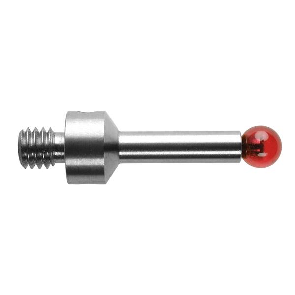 Renishaw, M4 Ø4 mm ruby ball, stainless steel stem, L 18 mm, EWL 13.7 mm, A-5000-7551