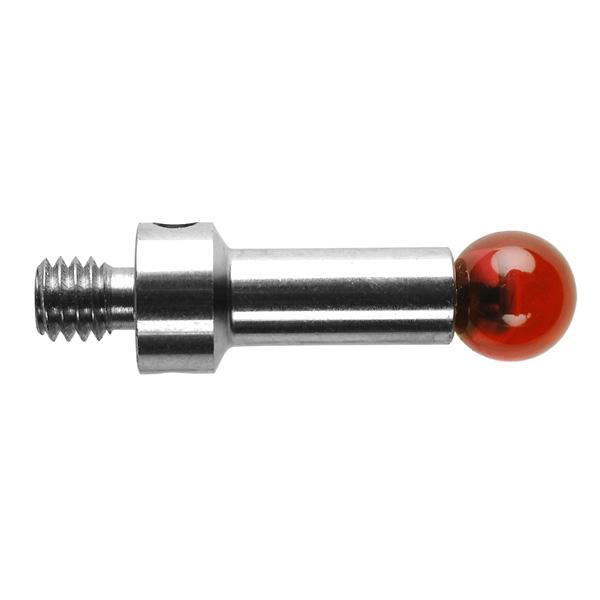 Renishaw, M4 Ø6 mm ruby ball, stainless steel stem, L 17 mm, EWL 13.3 mm, A-5000-7555