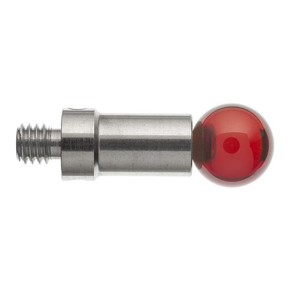 Renishaw, M4 Ø8 mm ruby ball, stainless steel stem, L 16 mm, EWL 16 mm, A-5000-7557