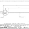 Renishaw, M5 Ø2 mm ruby ball, tungsten carbide stem, L 50 mm, EWL 41 mm, A-5003-5230