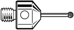 Renishaw, M5 Ø4 mm Silicon Nitride ball, tungsten carbide stem, L 20 mm, EWL 11.9 mm, A-5003-5733