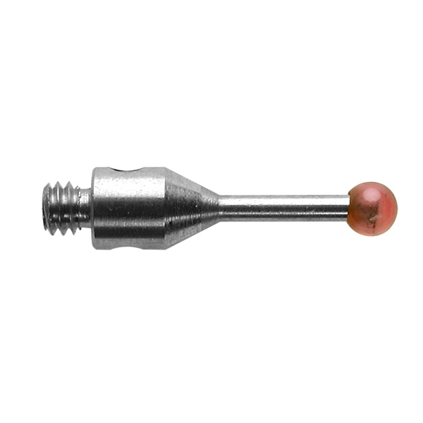 Renishaw, M2 Ø2 mm Silicon Nitride ball, stainless steel stem, L 10 mm, EWL 6 mm, A-5003-6120