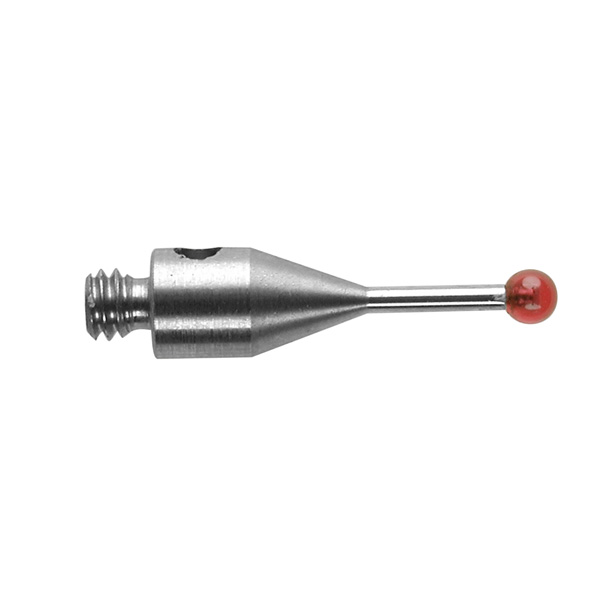 Renishaw, M2 Ø1.5 mm Zirconia ball styli, stainless steel stems, L 10 mm, EWL 4.50 mm, A-5004-0165