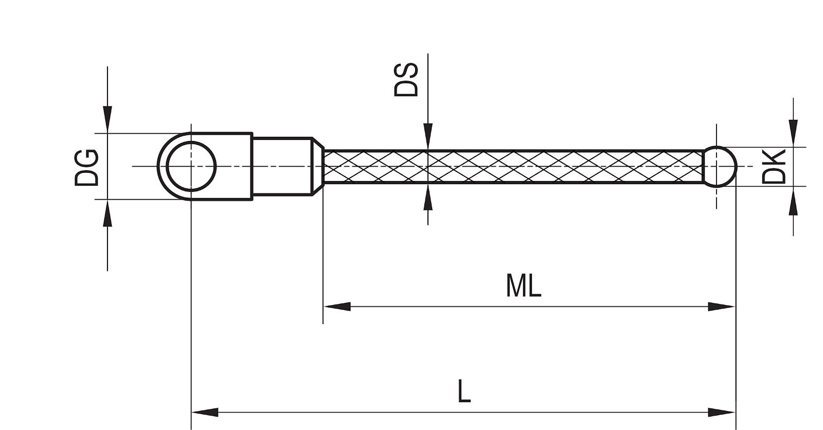 Renishaw, M3 1/4 star stylus, Ø3 mm ruby ball, carbon fibre stem, ML 11 mm, for Zeiss applications, A-5555-1273